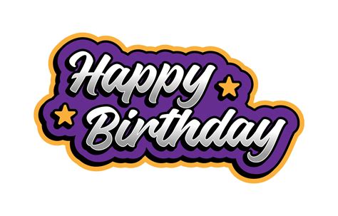 Free Happy Birthday Stickers GIFs